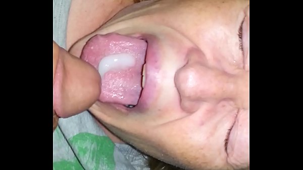 swallowing all the cum